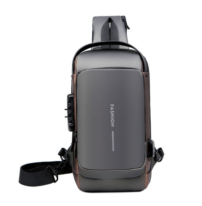 Men’s Waterproof Oxford Crossbody Bag