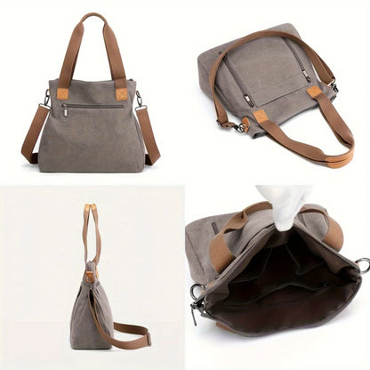 Stylish Canvas Crossbody Bag for Women