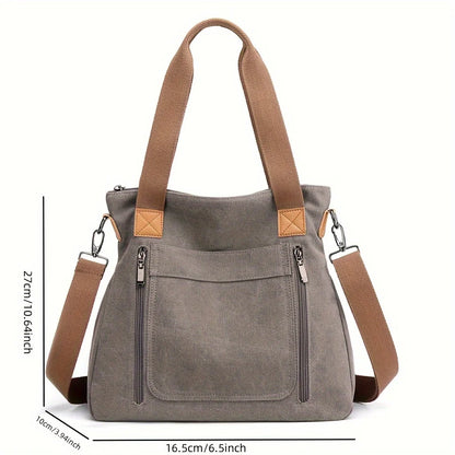 Stylish Canvas Crossbody Bag for Women