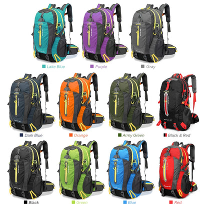 Compact 40L Waterproof Travel Backpack
