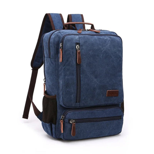 Vico Travel Backpack | Durable Canvas, Vintage Design, 6 Color Options