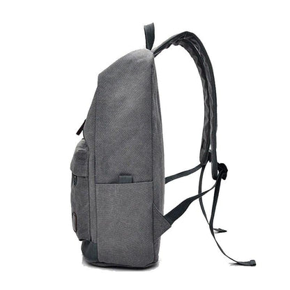 Vivid Students & Travelers Rucksack | Multi-Pocket Canvas, Stylish & Practical