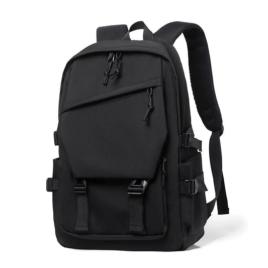 Waterproof 15 School Backpack – Lightweight Durable Polyester, Stylish for Students, Fits Laptop, Multiple Colors Available