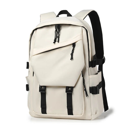 Waterproof 15 School Backpack – Lightweight Durable Polyester, Stylish for Students, Fits Laptop, Multiple Colors Available