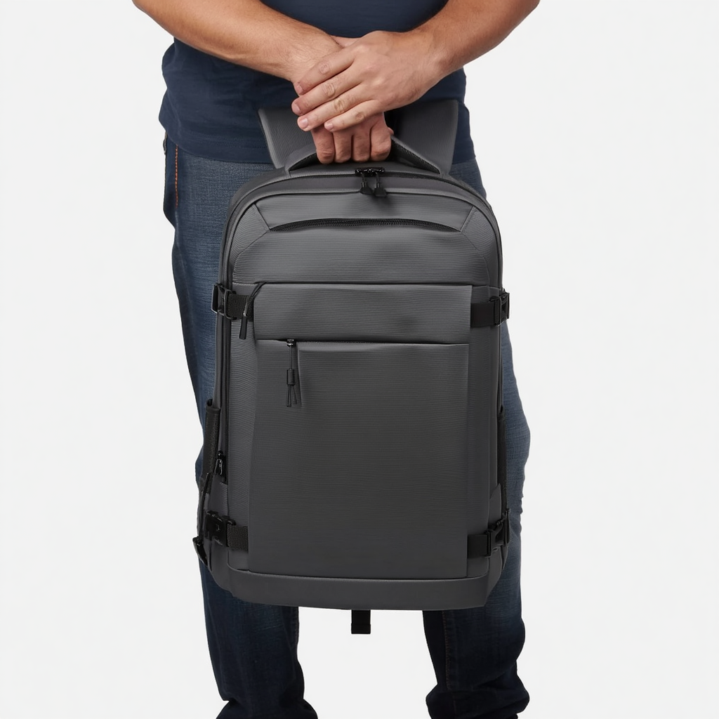 Giovanni Large Capacity Men’s Waterproof Laptop Backpack