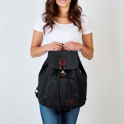 Classic Canvas Backpack – Vintage Travel Style