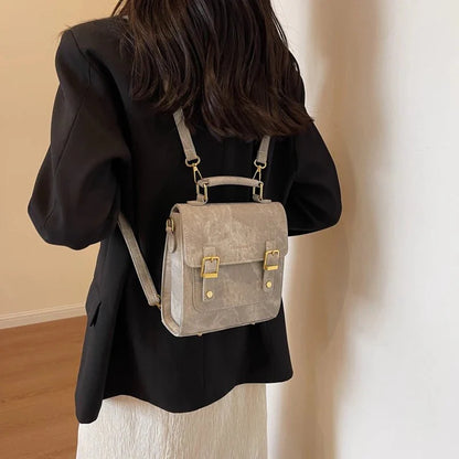 Women’s Vegan Suede Shoulder Bag