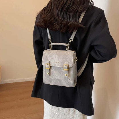 Women’s Vegan Suede Shoulder Bag